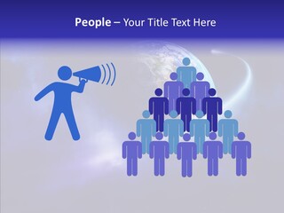 Close Conceptual Universe PowerPoint Template
