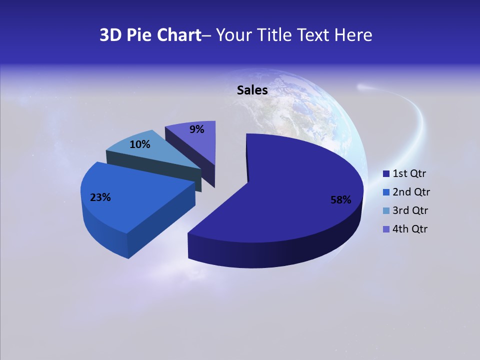 Close Conceptual Universe PowerPoint Template