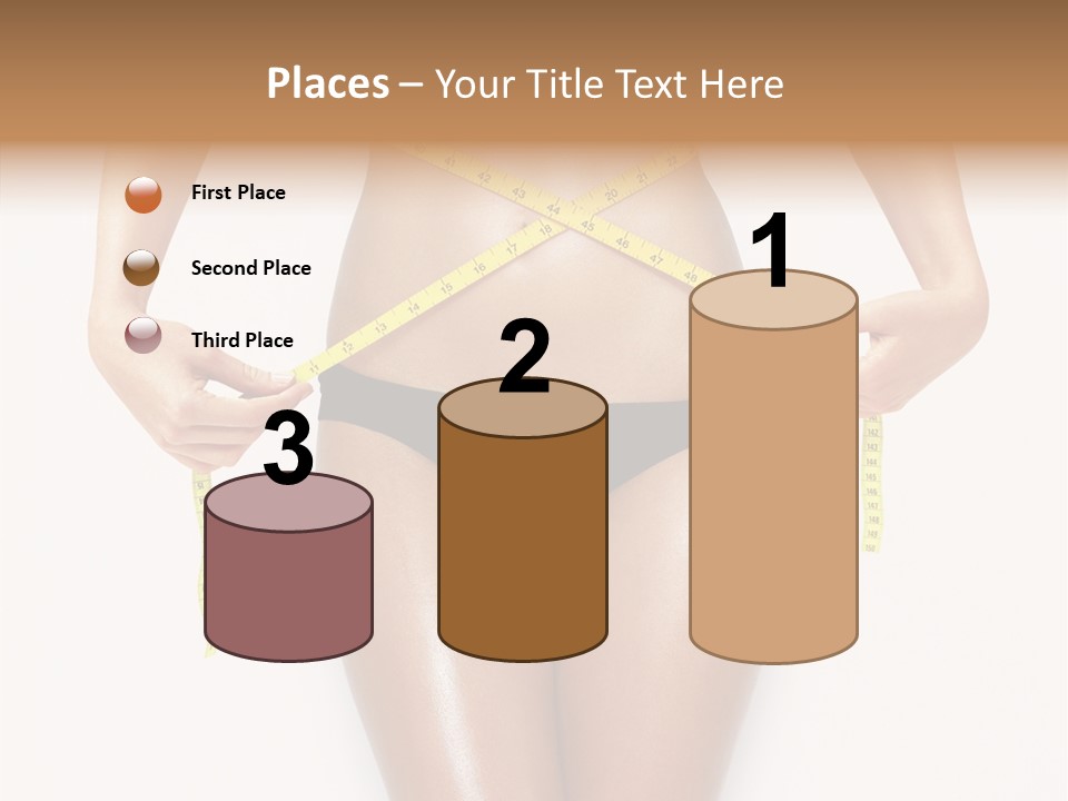 Calories Weightloss Belly PowerPoint Template