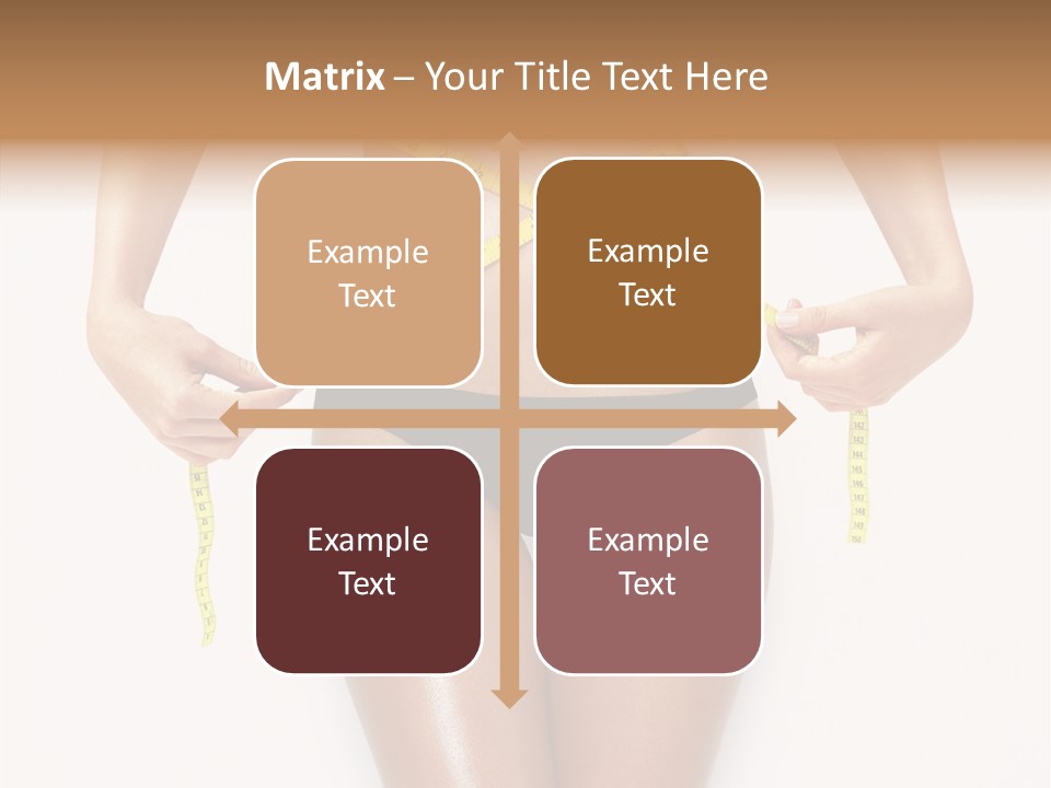 Calories Weightloss Belly PowerPoint Template