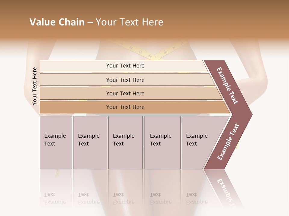 Calories Weightloss Belly PowerPoint Template