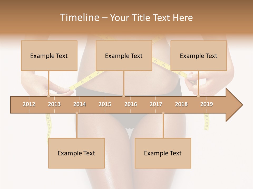 Calories Weightloss Belly PowerPoint Template