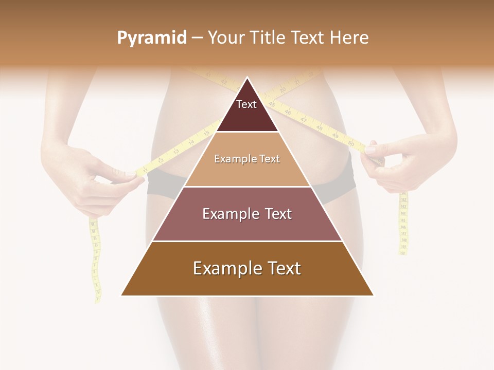 Calories Weightloss Belly PowerPoint Template