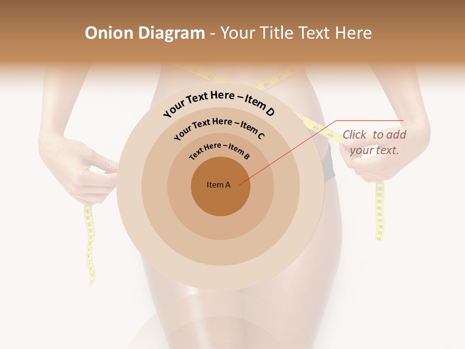 Calories Weightloss Belly PowerPoint Template