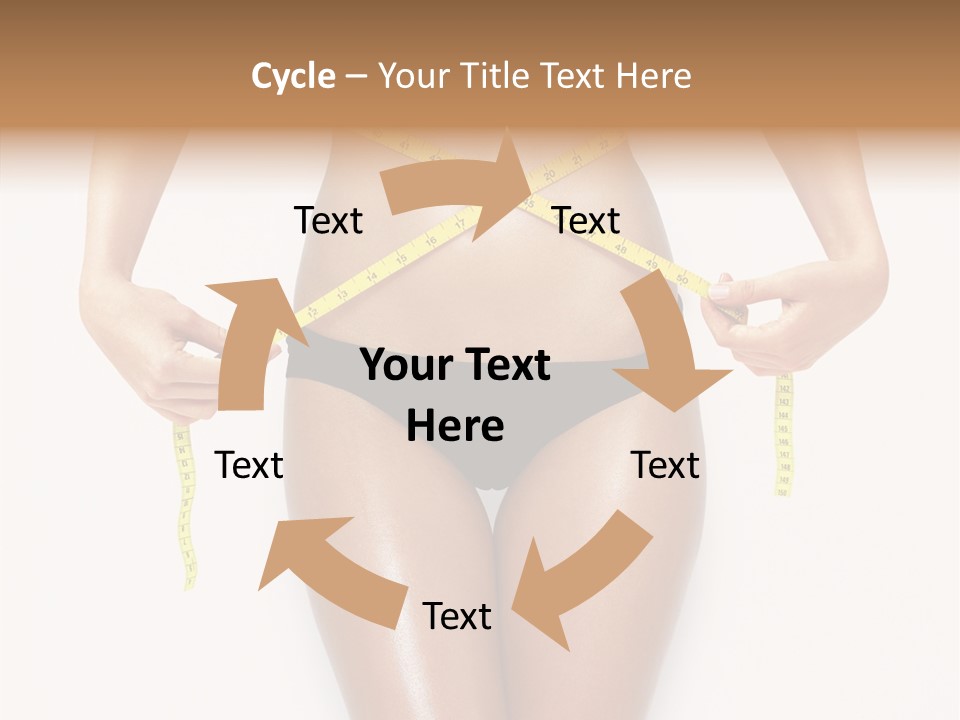 Calories Weightloss Belly PowerPoint Template