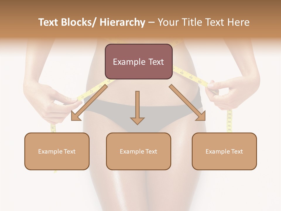 Calories Weightloss Belly PowerPoint Template