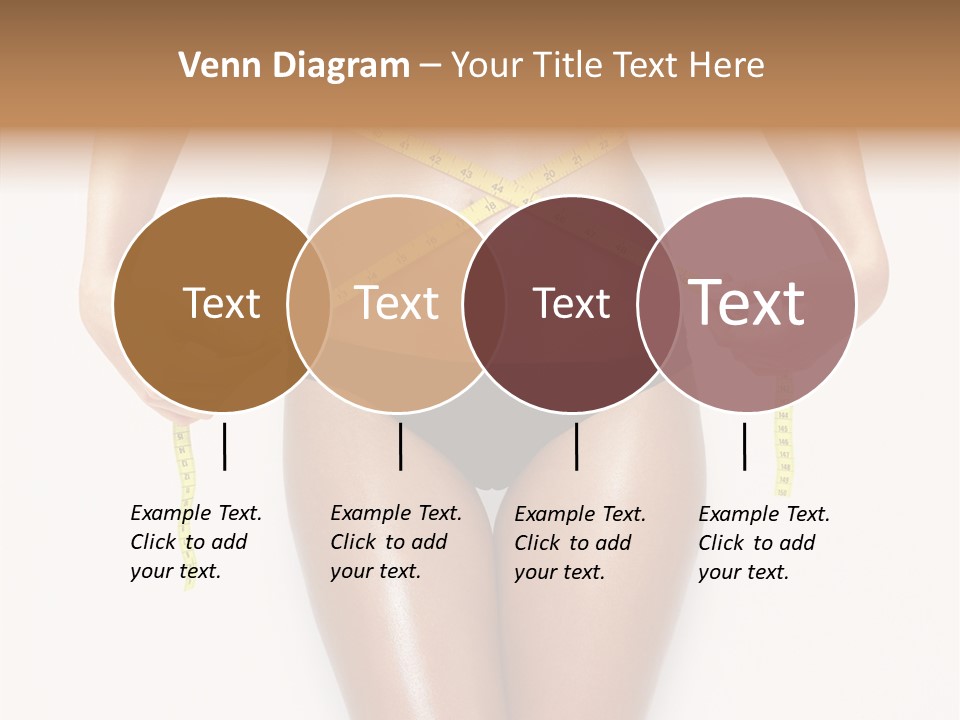 Calories Weightloss Belly PowerPoint Template