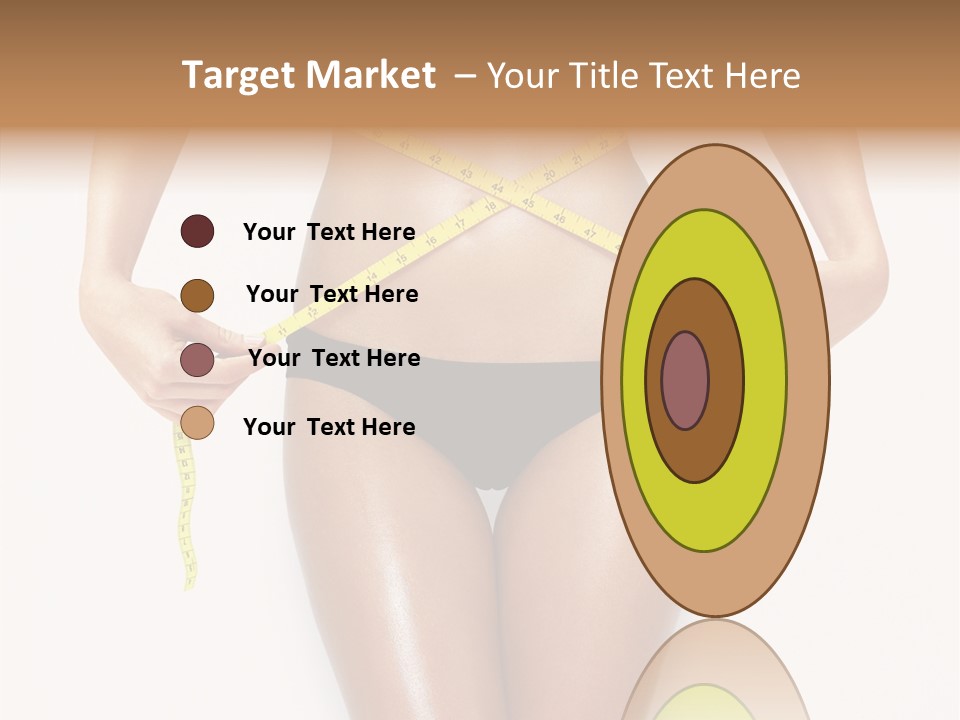 Calories Weightloss Belly PowerPoint Template