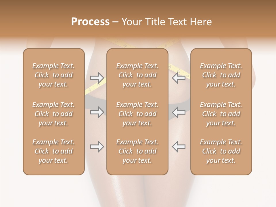 Calories Weightloss Belly PowerPoint Template