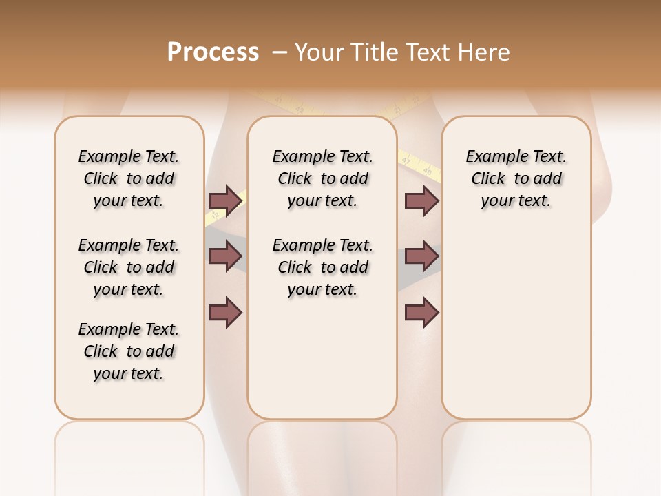 Calories Weightloss Belly PowerPoint Template