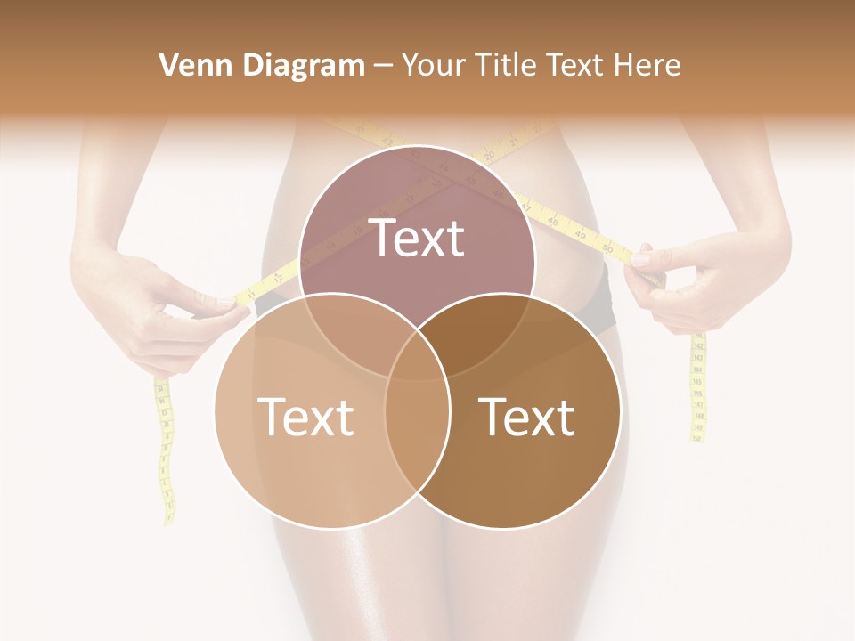 Calories Weightloss Belly PowerPoint Template