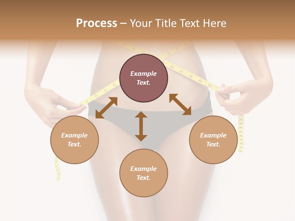 Calories Weightloss Belly PowerPoint Template