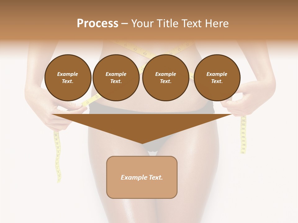Calories Weightloss Belly PowerPoint Template