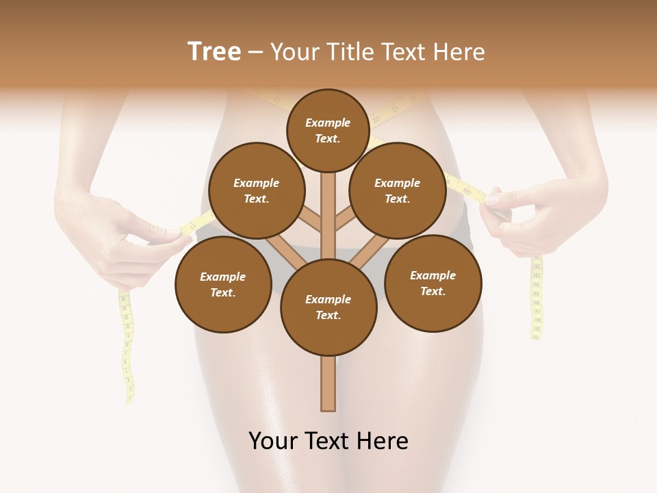 Calories Weightloss Belly PowerPoint Template