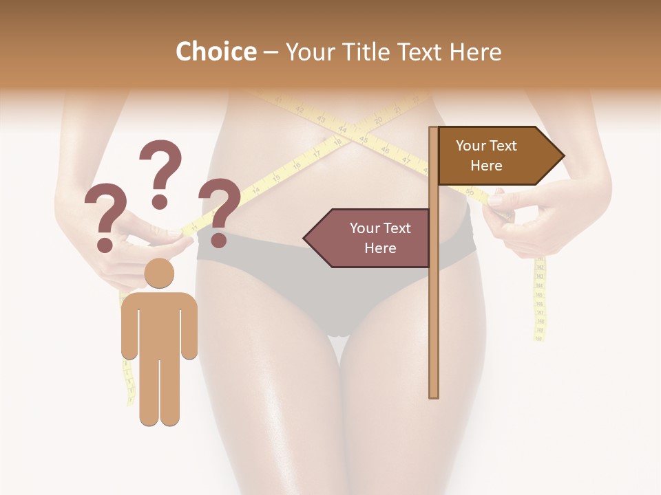 Calories Weightloss Belly PowerPoint Template