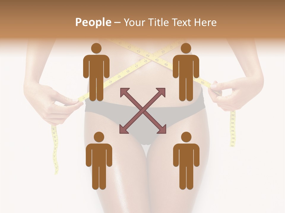 Calories Weightloss Belly PowerPoint Template