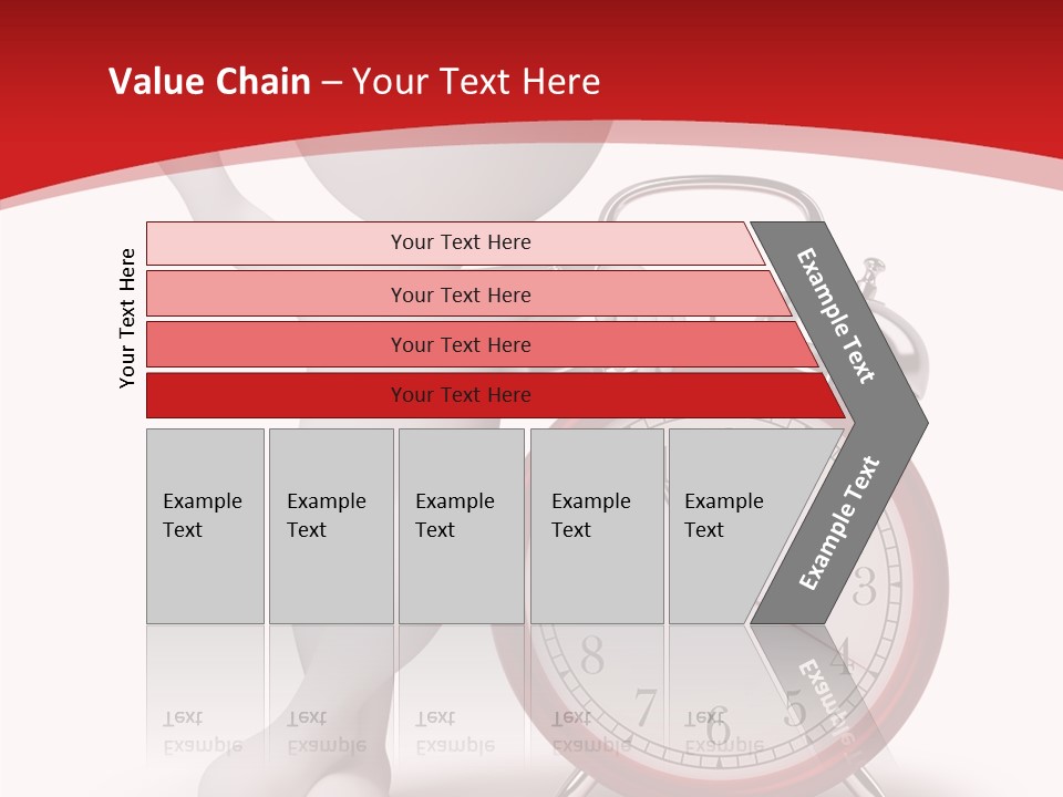 White Person Red PowerPoint Template