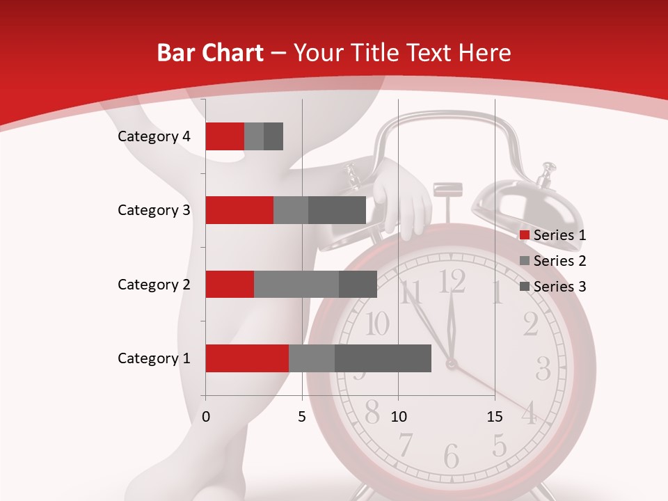 White Person Red PowerPoint Template