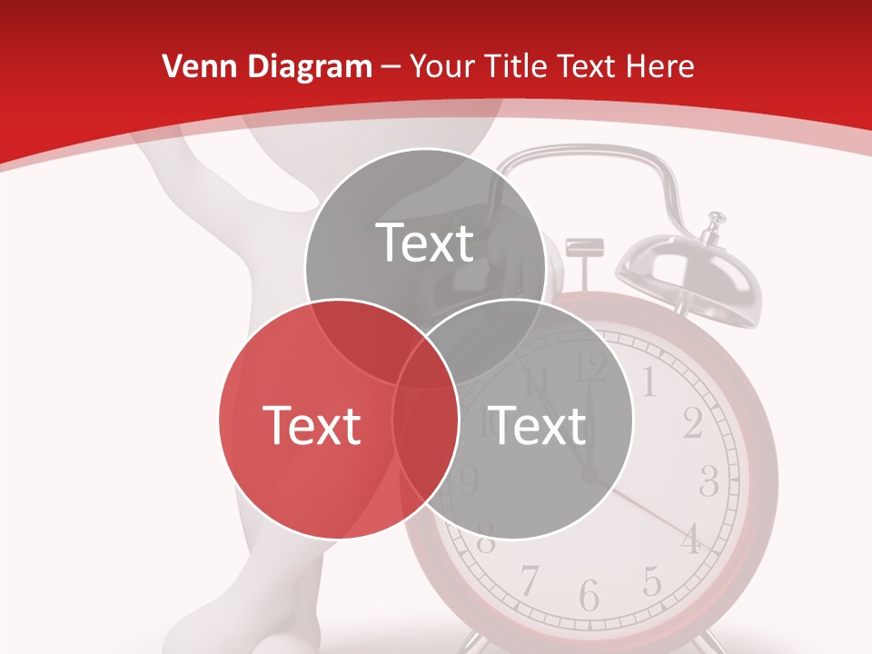 White Person Red PowerPoint Template