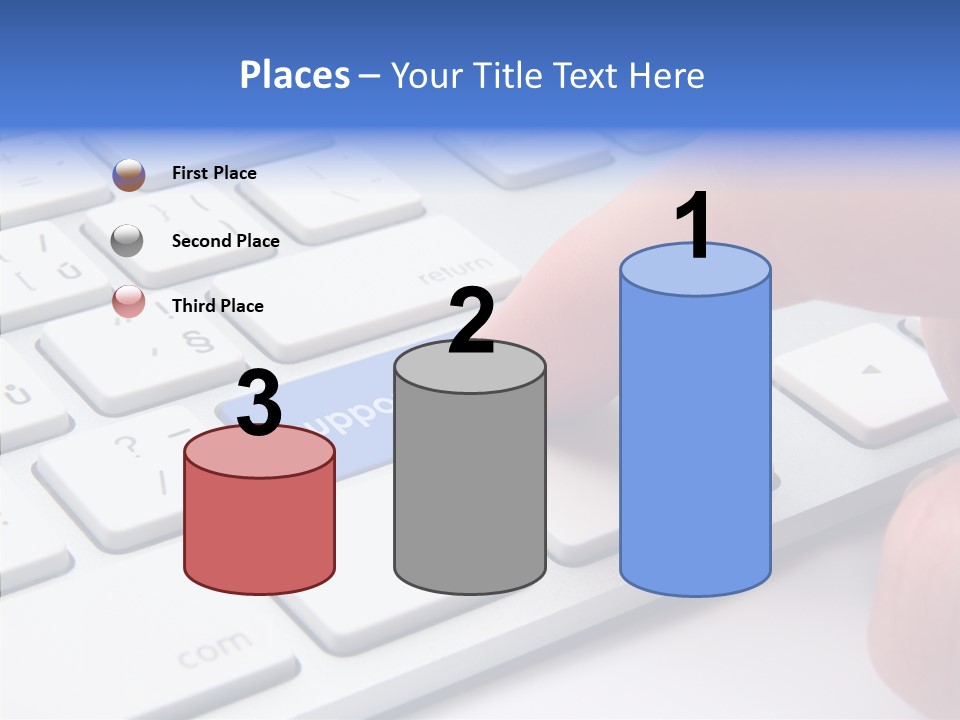 Computer Helpline Support PowerPoint Template