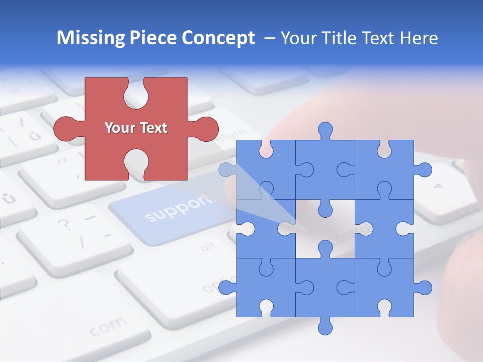 Computer Helpline Support PowerPoint Template