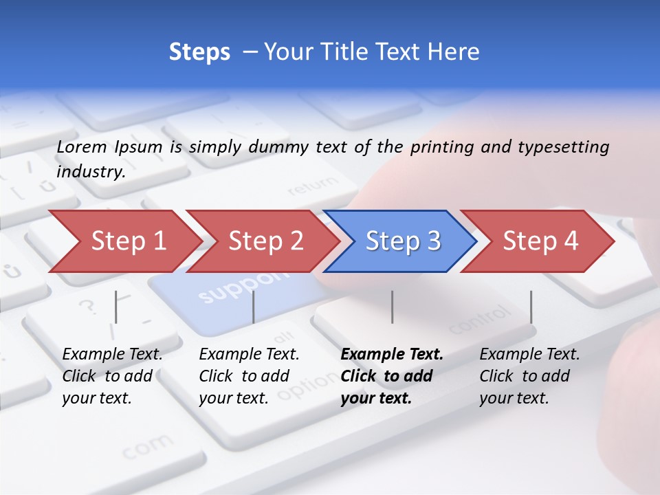 Computer Helpline Support PowerPoint Template