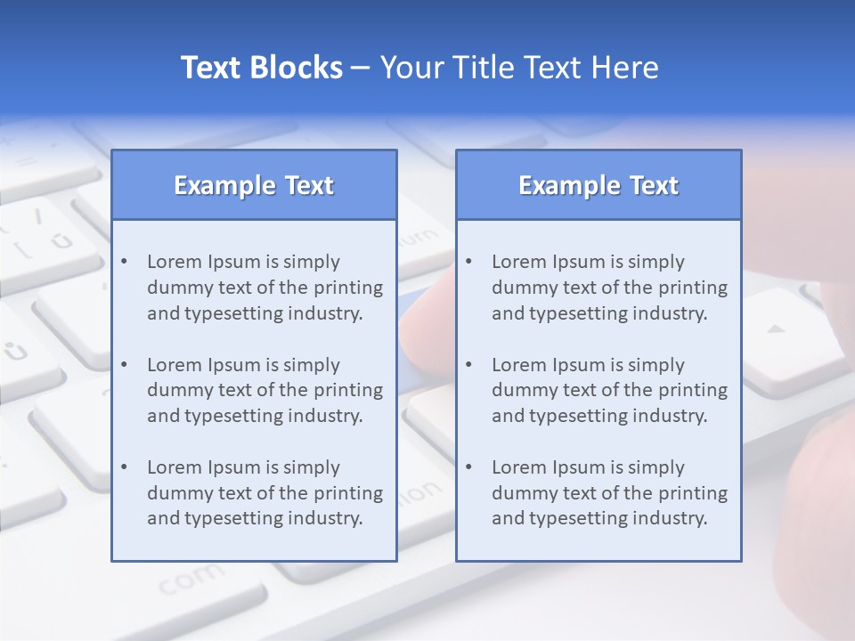 Computer Helpline Support PowerPoint Template