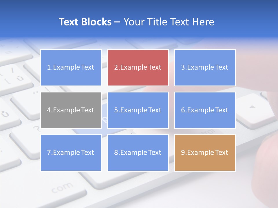 Computer Helpline Support PowerPoint Template