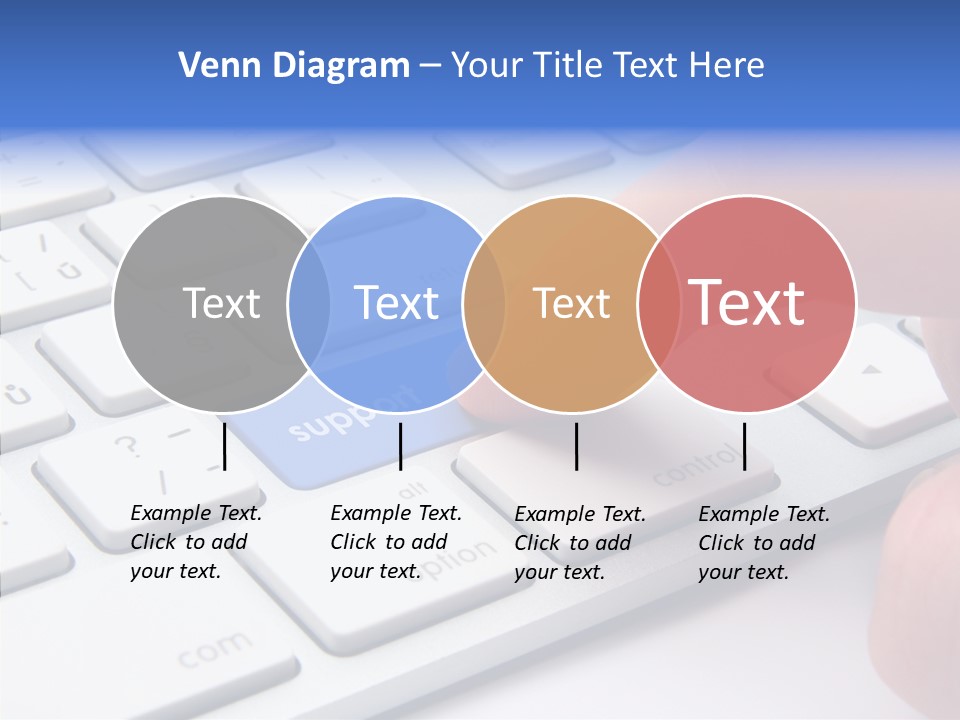 Computer Helpline Support PowerPoint Template