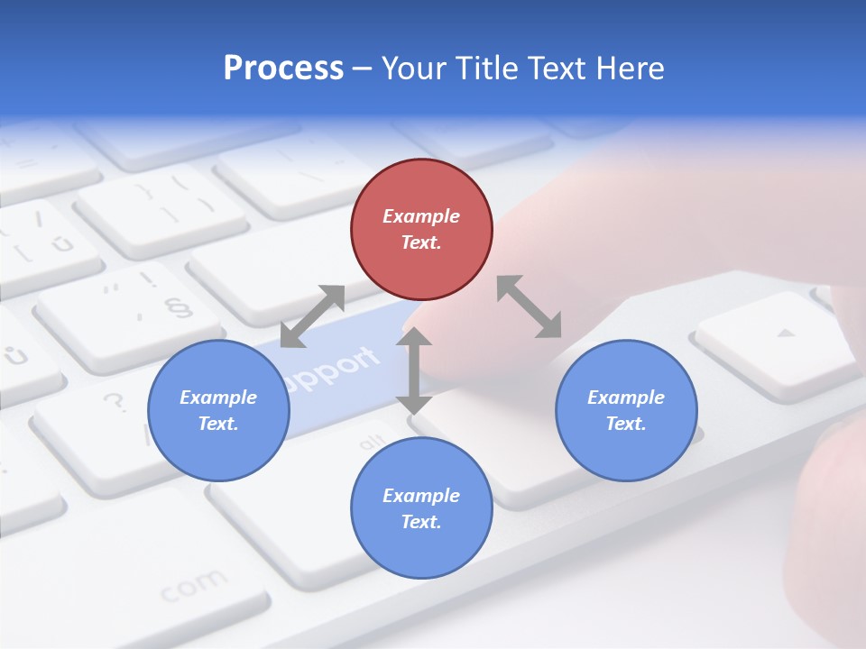 Computer Helpline Support PowerPoint Template
