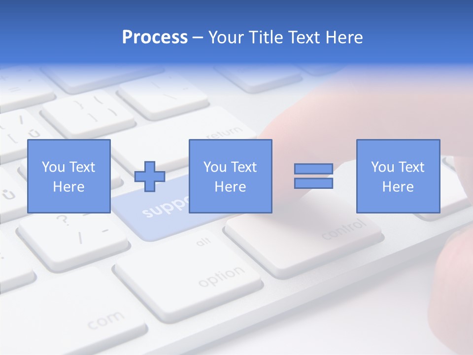 Computer Helpline Support PowerPoint Template
