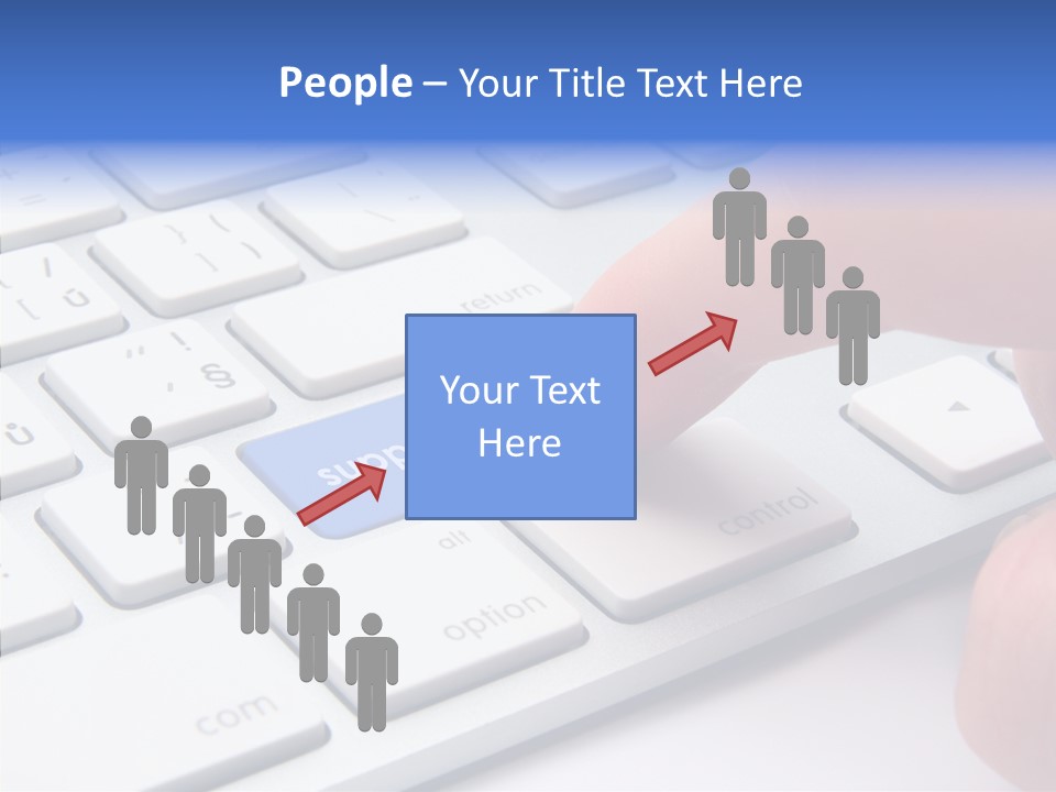 Computer Helpline Support PowerPoint Template
