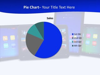 Tablet Cellphone Netbook PowerPoint Template