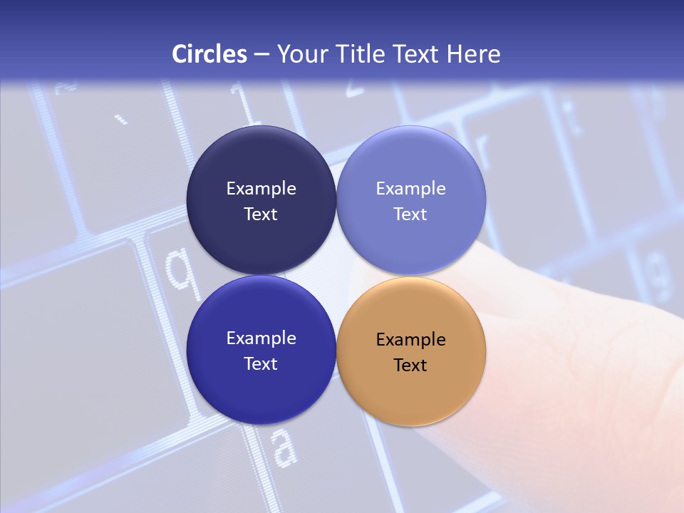 Computer Tablet Virtual PowerPoint Template