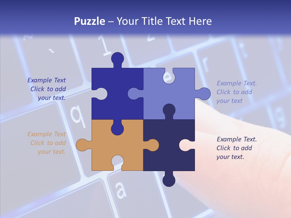 Computer Tablet Virtual PowerPoint Template