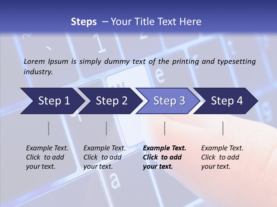 Computer Tablet Virtual PowerPoint Template