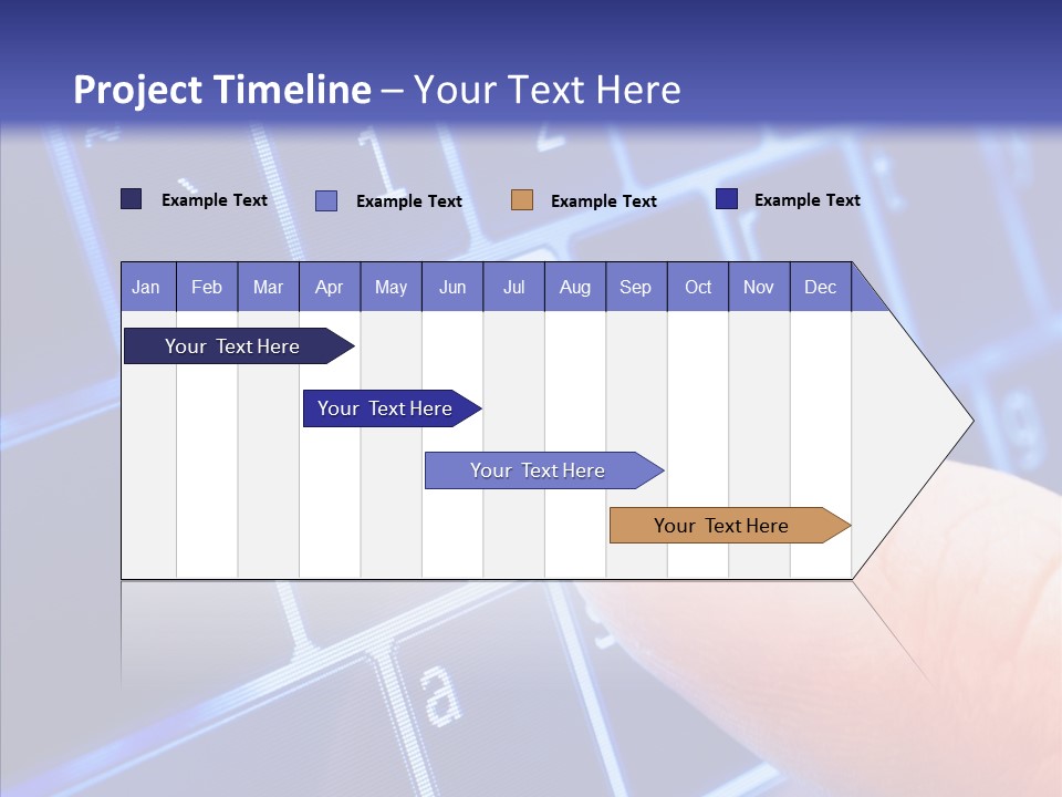 Computer Tablet Virtual PowerPoint Template