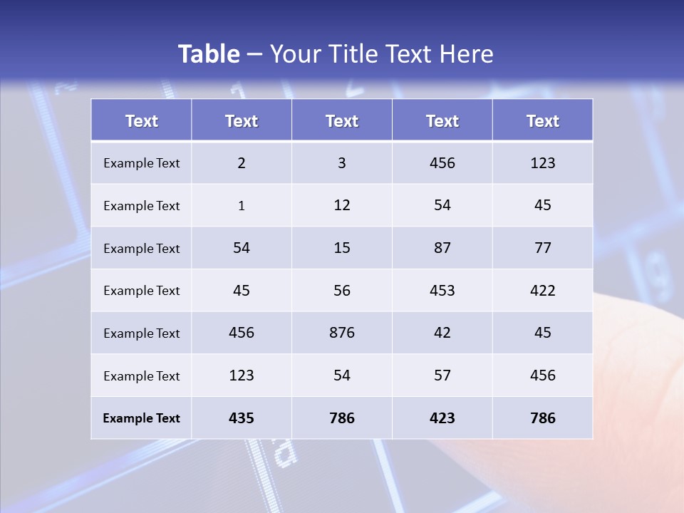 Computer Tablet Virtual PowerPoint Template