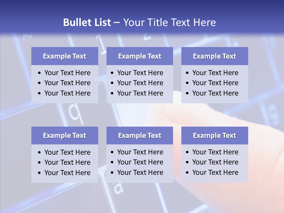 Computer Tablet Virtual PowerPoint Template