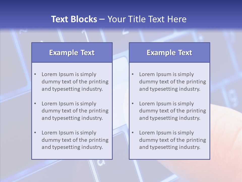 Computer Tablet Virtual PowerPoint Template