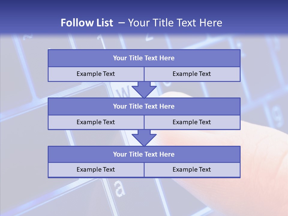Computer Tablet Virtual PowerPoint Template