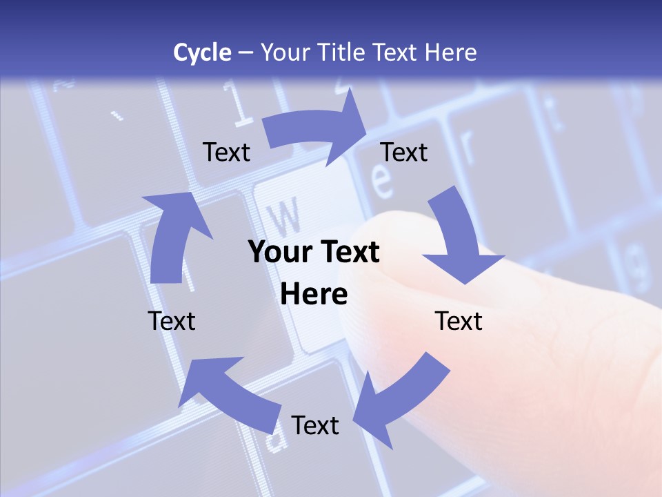 Computer Tablet Virtual PowerPoint Template