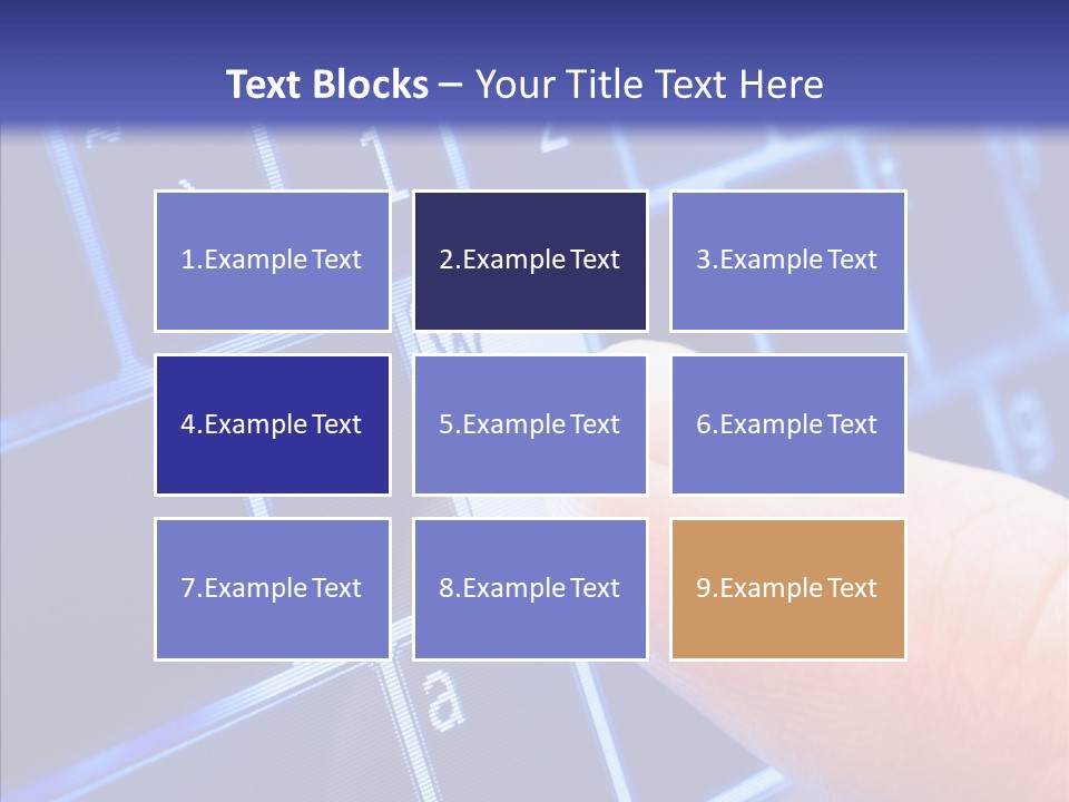 Computer Tablet Virtual PowerPoint Template