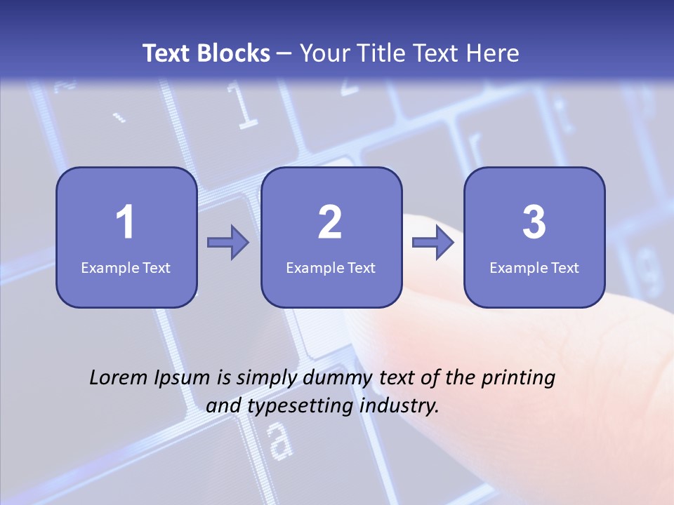 Computer Tablet Virtual PowerPoint Template