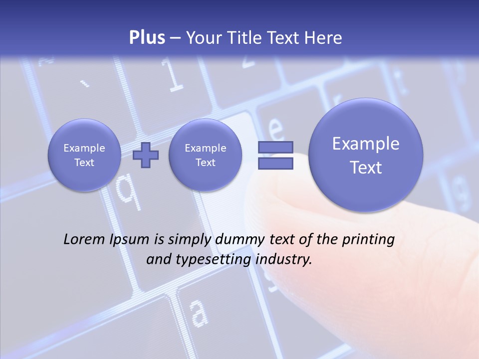 Computer Tablet Virtual PowerPoint Template