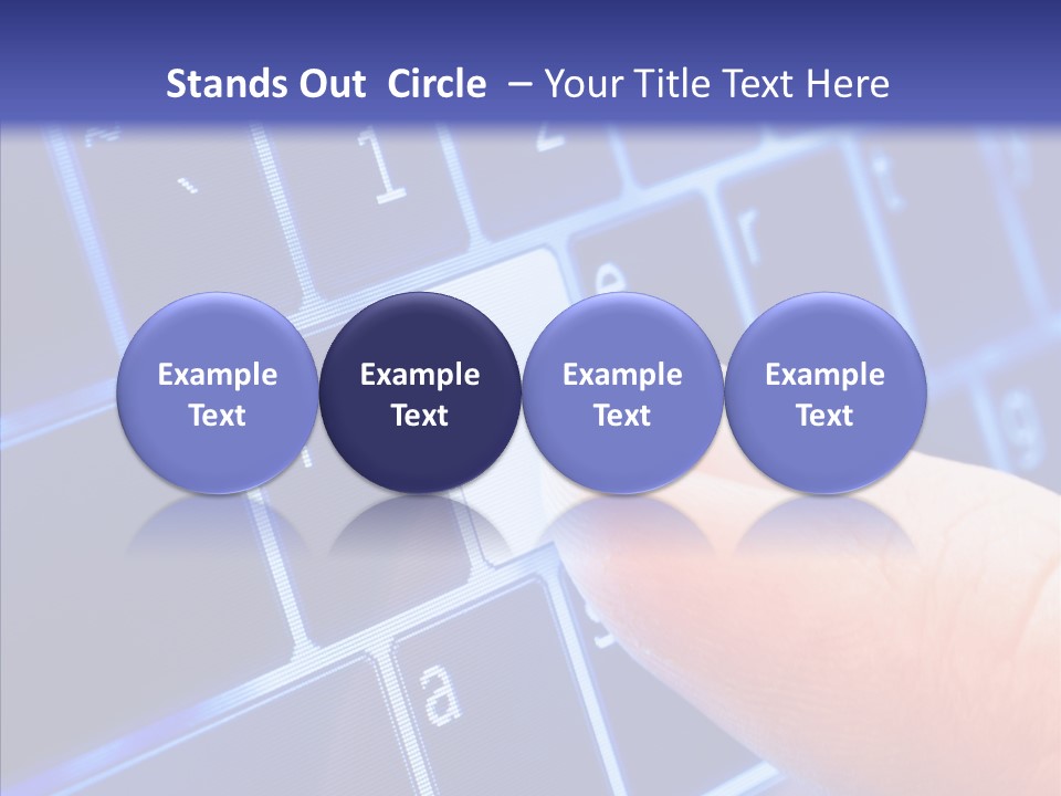 Computer Tablet Virtual PowerPoint Template