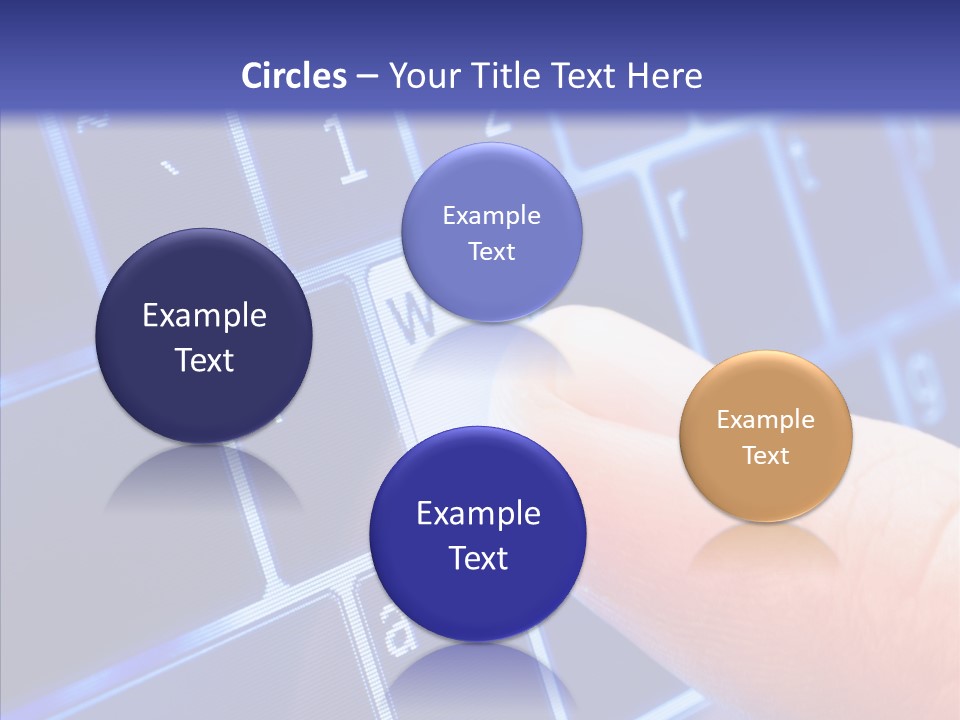 Computer Tablet Virtual PowerPoint Template