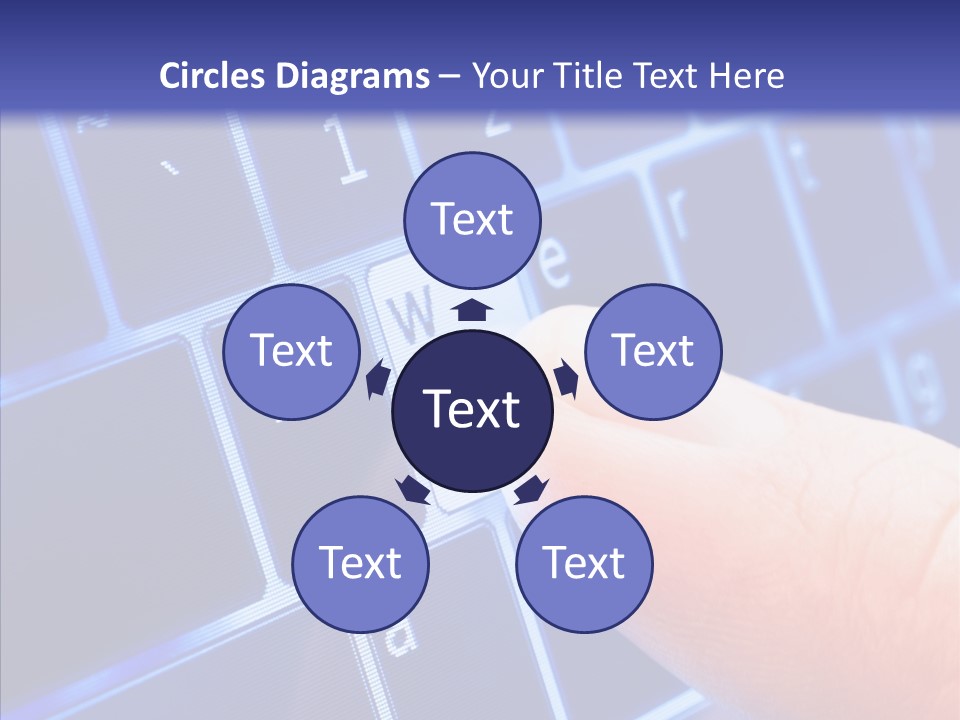 Computer Tablet Virtual PowerPoint Template