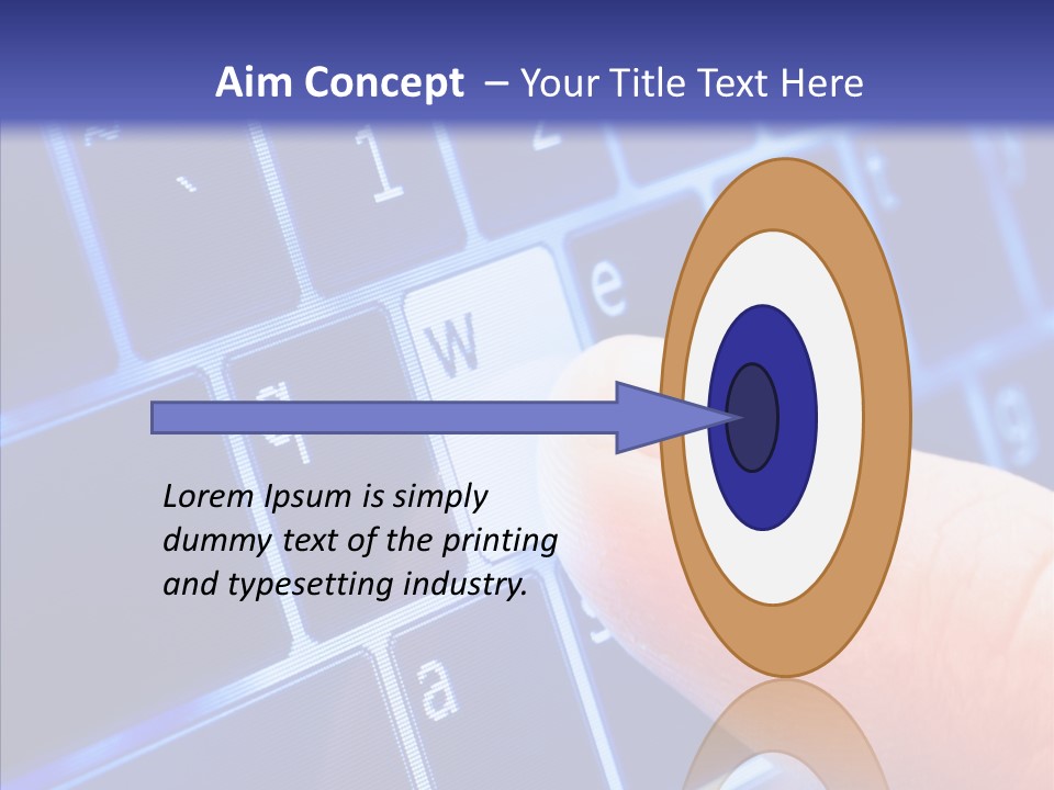 Computer Tablet Virtual PowerPoint Template