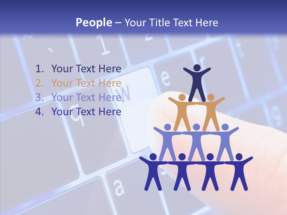 Computer Tablet Virtual PowerPoint Template